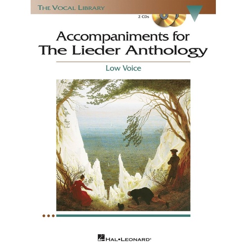 Lieder Anthology Low Acc CDs Voclib (CD Only)