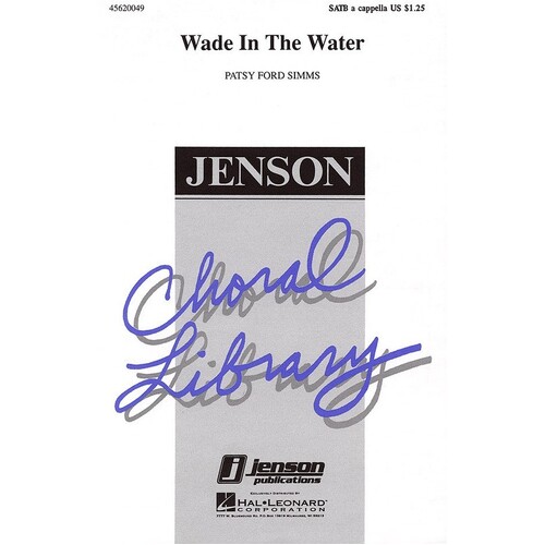 Wade In The Water Unac SATB
