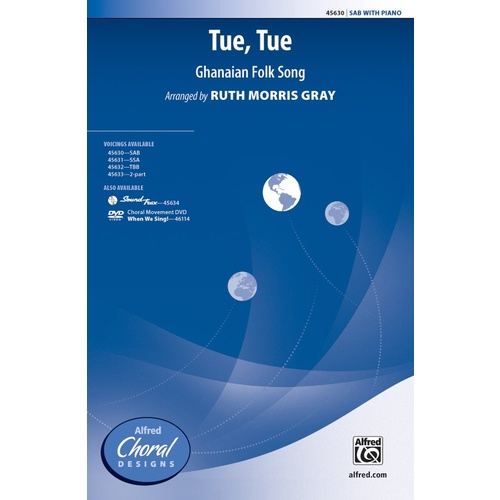 Tue Tue Choral Sheet Music