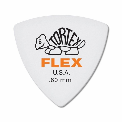 72 x Jim Dunlop Tortex Triangle FLEX 0.60MM Gauge Guitar Picks 456R