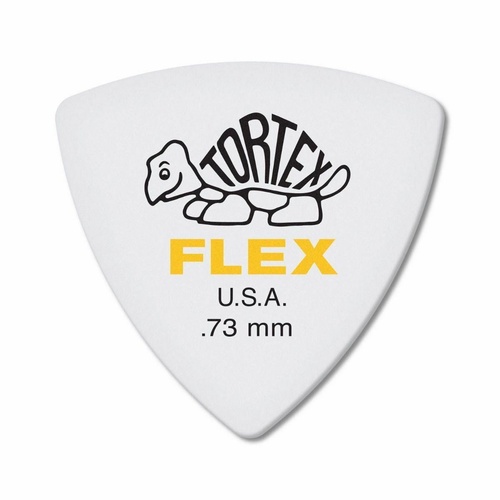 72 x Jim Dunlop Tortex Triangle FLEX 0.73MM Gauge Guitar Picks 456R