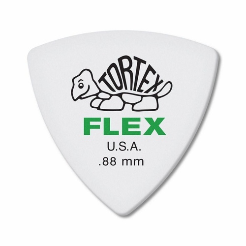 72 x Jim Dunlop Tortex Triangle FLEX 0.88MM Gauge Guitar Picks 456R