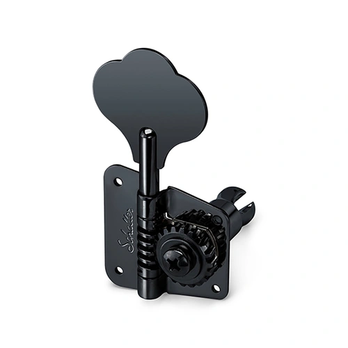 Schaller Bass Machine Heads 4-in-L BMF Black - 10260401