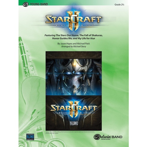 Starcraft II Legacy of the Void Concert Band Sheet Music Grade 2.5