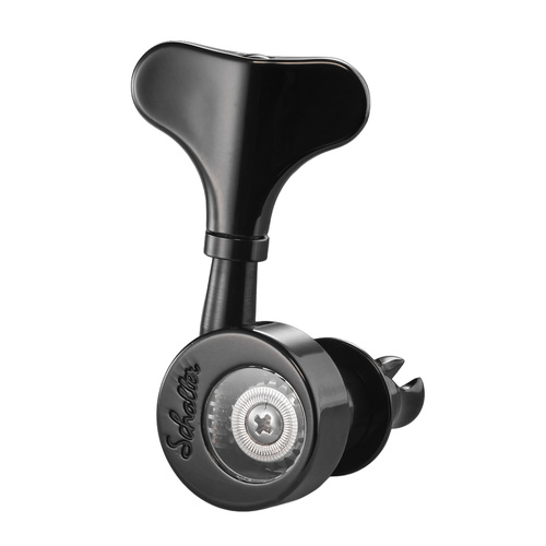 Schaller Bass Machine Heads 4-in-L Da Vinci Black