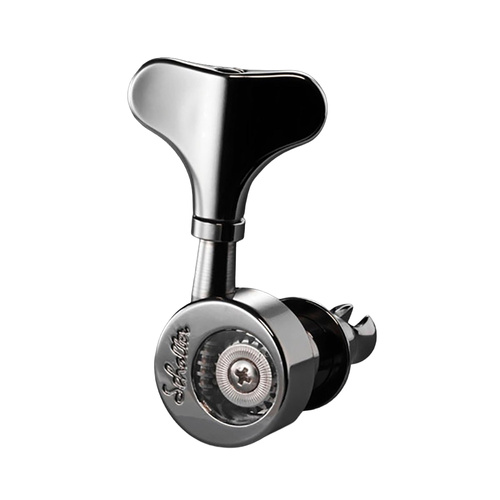 Schaller Da Vinci Bass Machine Heads 4-in-L Ruthenium 10530601