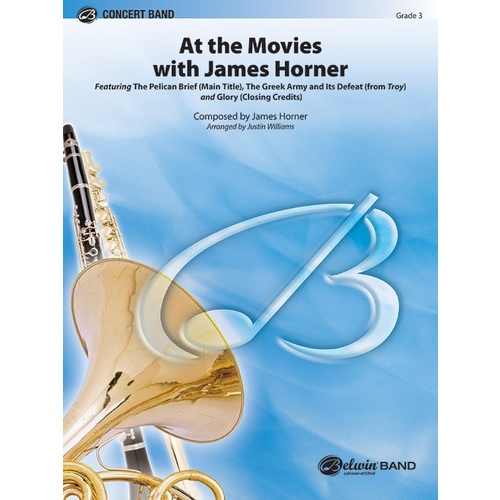 At The Movies With James Horner Concert Band Gr 3