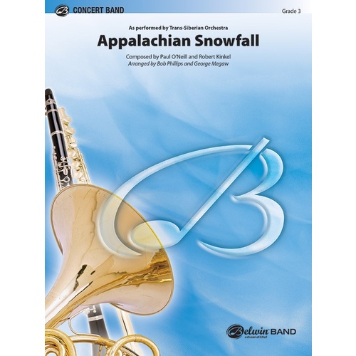 Appalachian Snowfall Concert Band Sheet Music Grade 3