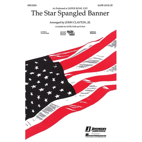 Star Spangled Banner SATB (Octavo)