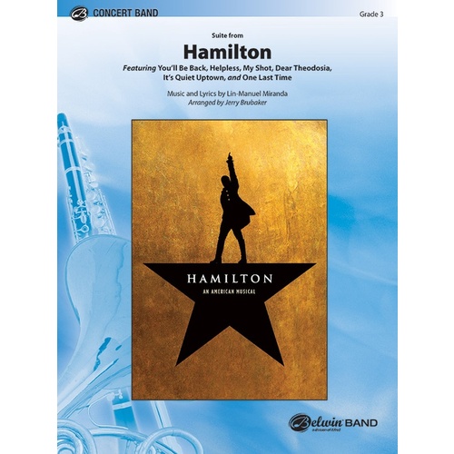 Suite From Hamilton Concert Band Gr 3