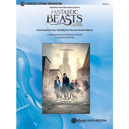 Fantastic Beasts And Where To Find Them String Orchestra Gr 3