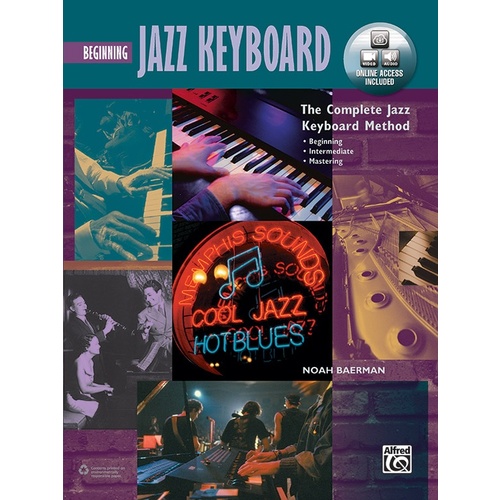 Beginning Jazz Keyboard Book/DVD/Oa