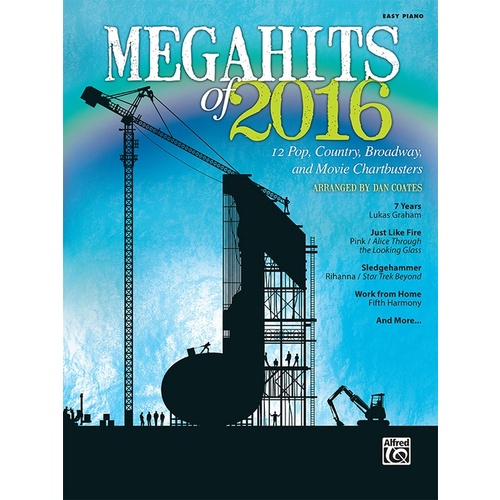 Megahits Of 2016 Easy Piano
