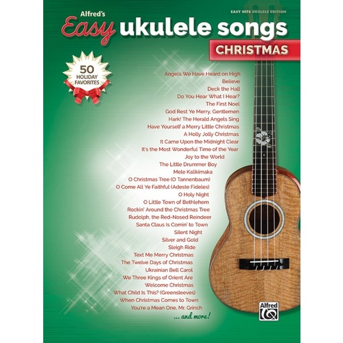 Alfreds Easy Ukulele Songs Christmas