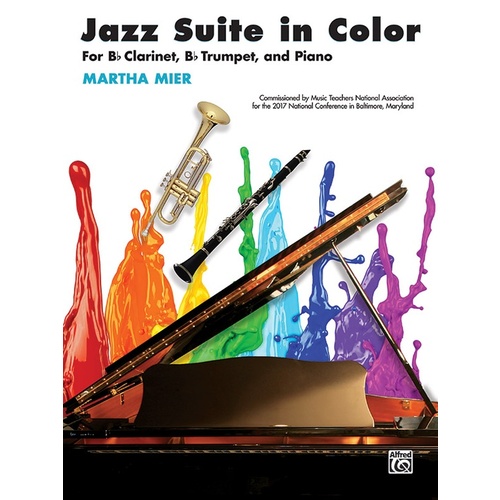Jazz Suite In Color - Clarinet Trumpet And Piano