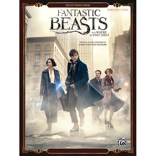 Fantastic Beasts and Where to Find Them Piano Sheet Music Folio
