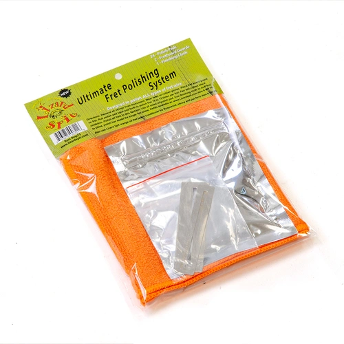 Lizard Spit Fret Polish Kit MP15 with Disposable Polishing Pads and Microfibre Cloth