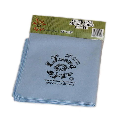 Lizard Spit Superfine Microfibre Cloth MP04 - 12"x12" High Quality Guitar Care Cloth