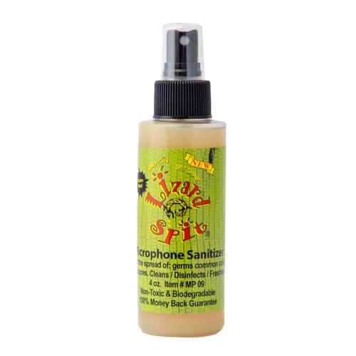 Lizard Spit Microphone Sanitizer 4oz 120ml