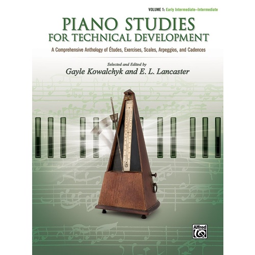 Piano Studies For Technical Development Volume 1