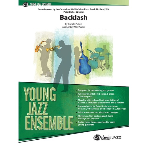 Backlash JE Gr 2 Jazz Ensemble Sheet Music
