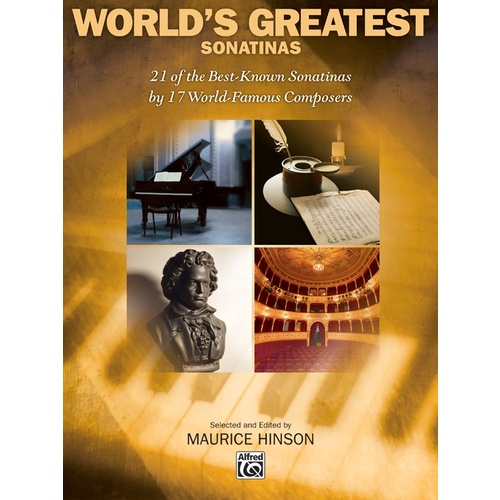 World's Greatest Piano Sonatinas Sheet Music