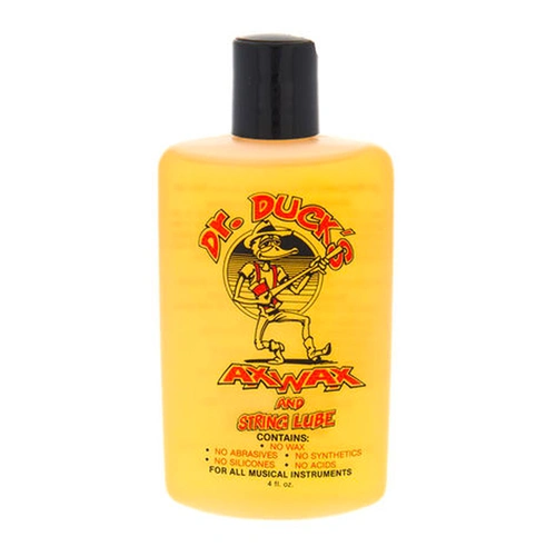 Dr. Ducks Ax Wax Guitar Polish and String Lube - 4 oz. Bottle