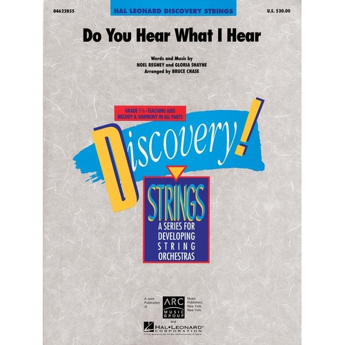 Do You Hear What I Hear Disc Strings Gr 2 (Music Score/Parts)