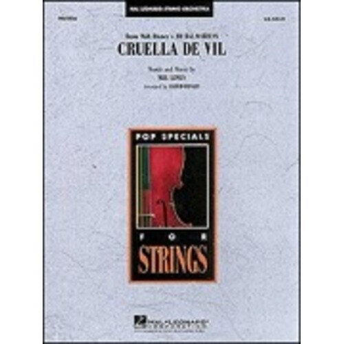 Pop Specials for Strings - Cruella De Vil 3 (Music Score/Parts)