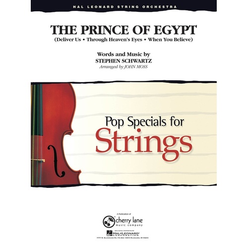 Pop Specials for Strings - Prince Of Egypt Arr Moss 3 