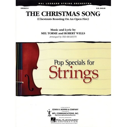 The Christmas Song (String Orch) (Music Score/Parts)