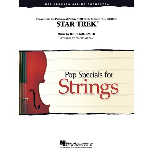 Pop Specials for Strings - Star Trek  Score/Parts (Pod) (Music Score/Parts)