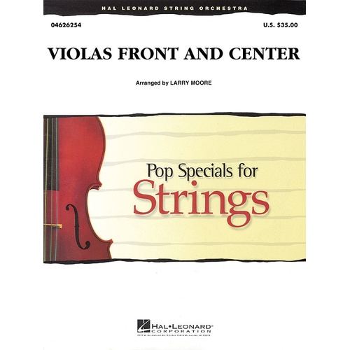 Pop Specials for Strings - Violas Front And Center 3 (Music Score/Parts)