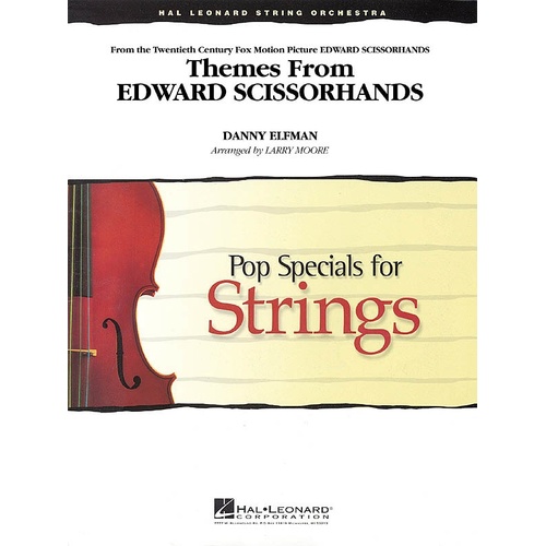 Pop Specials for Strings - Themes From Edward Scissorhands 3 (Music Score/Parts)