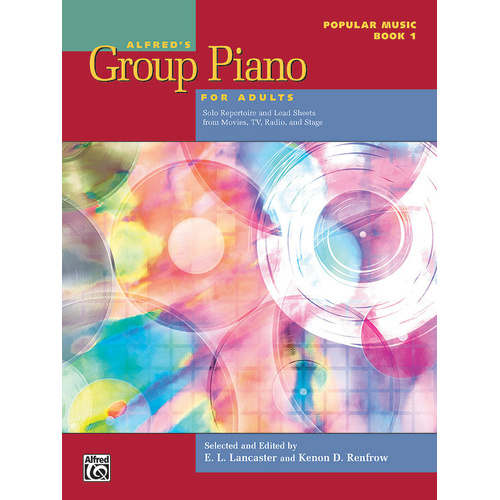 Alfred's Group Piano for Adults Popular Music Book 1