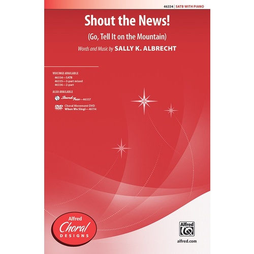 Shout the News SATB Choral Sheet Music