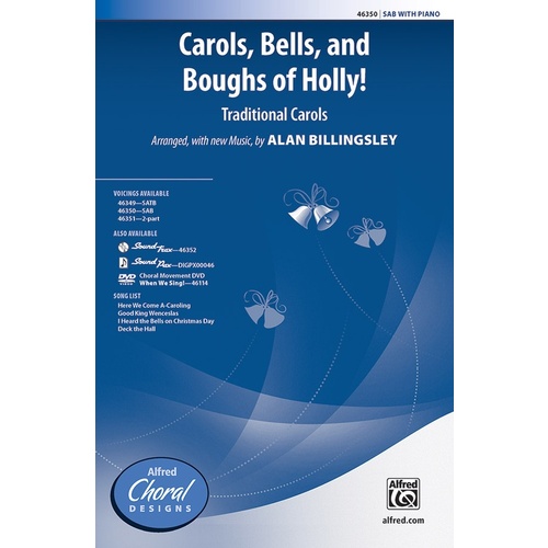 Carols Bells And Boughs Of Holly SAB
