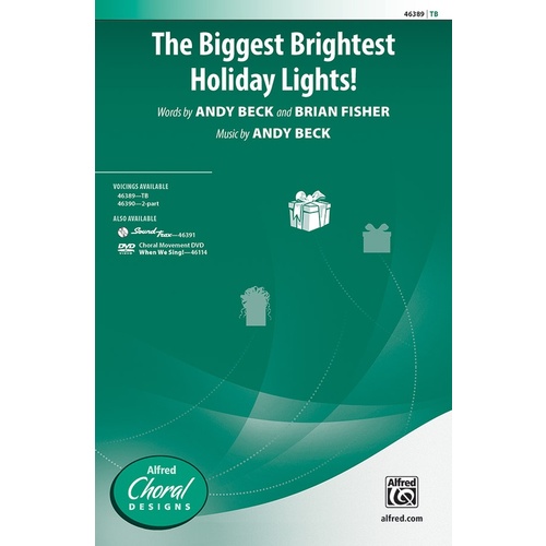 Biggest Brightest Holiday Lights TB Choral Sheet Music