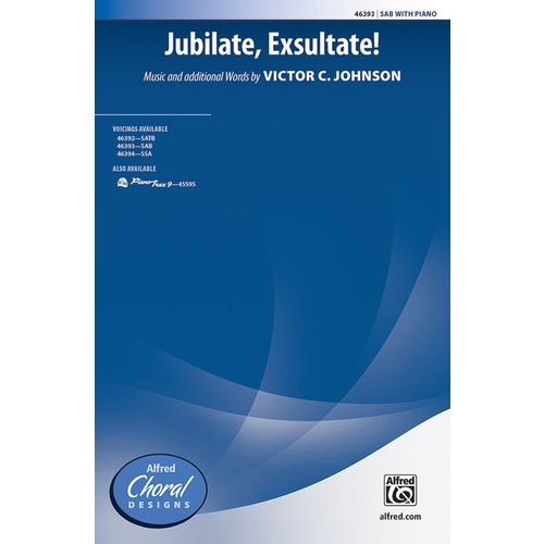Jubilate Exsultate SAB