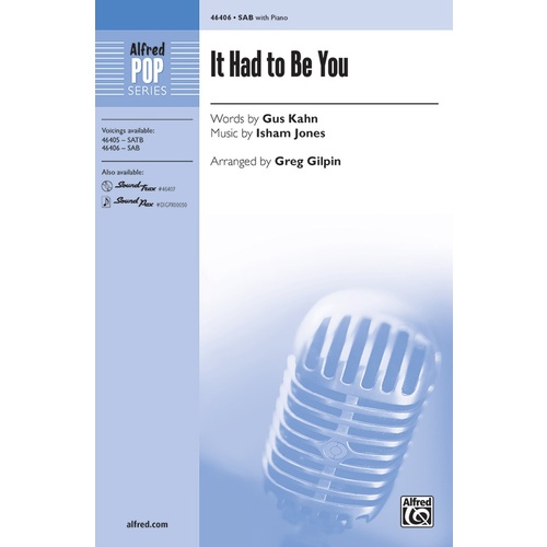 It Had To Be You SAB