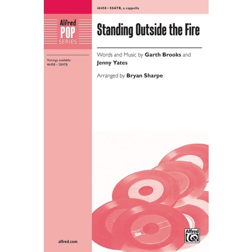 Standing Outside the Fire SSATB Choral Sheet Music