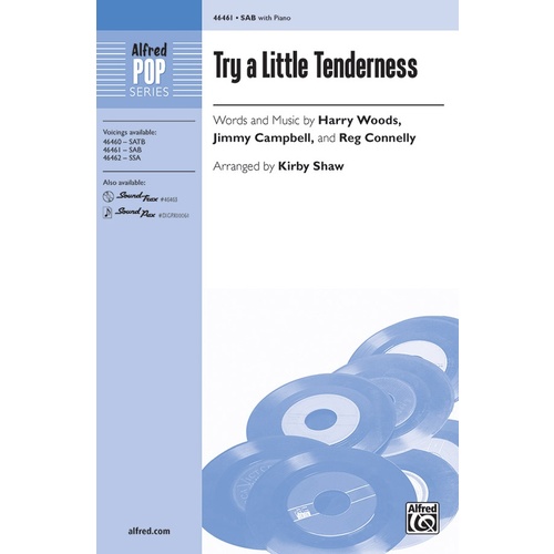 Try a Little Tenderness SAB Choral Sheet Music