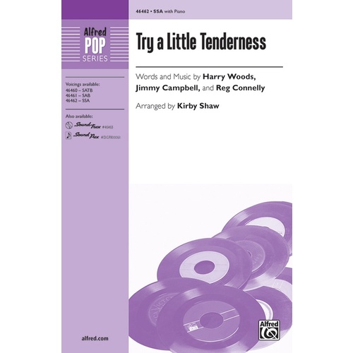 Try a Little Tenderness SSA Choral Sheet Music