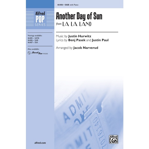 Another Day of Sun Choral Sheet Music