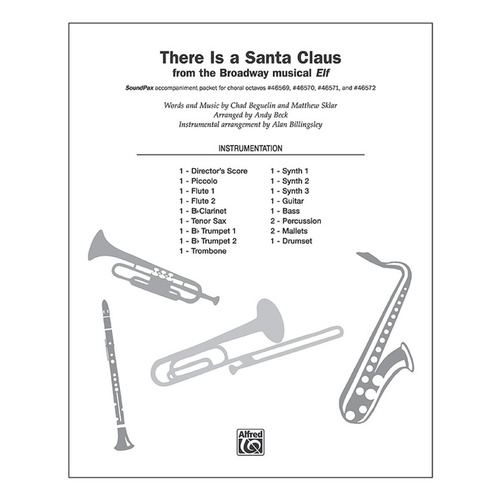 There Is A Santa Claus Soundpax Instrumental Parts