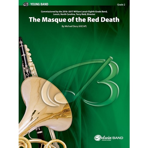 The Masque of Red Death Concert Band Sheet Music CB Gr 2