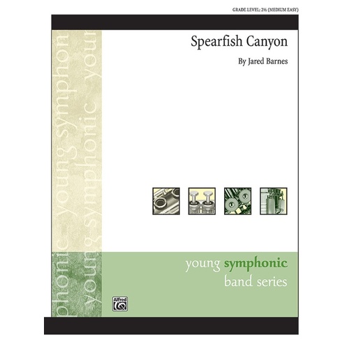 Spearfish Canyon Concert Band Sheet Music Gr 2.5 by Barnes Jared