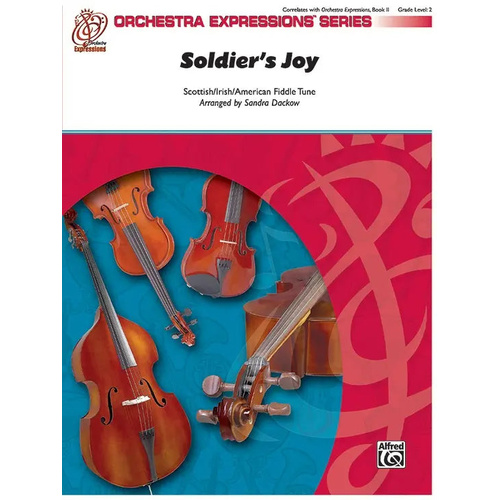 Soldier's Joy String Orchestra Grade 2 Score and Parts by Sandra Dackow