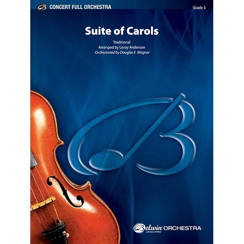 Suite of Carols for Full Orchestra Grade 3 Score/Parts by Anderson/Wagner