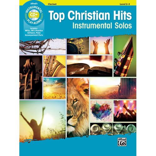 Top Christian Hits Instrumental Solos for Clarinet Book/CD - Various Alfred 46786
